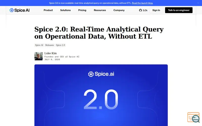 Screenshot of Spice 2.0