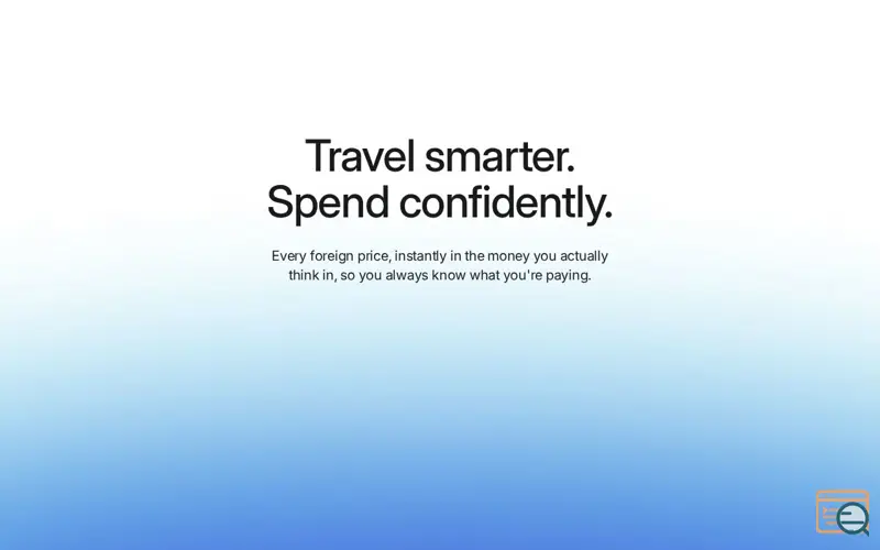 Screenshot of CurrencySpot