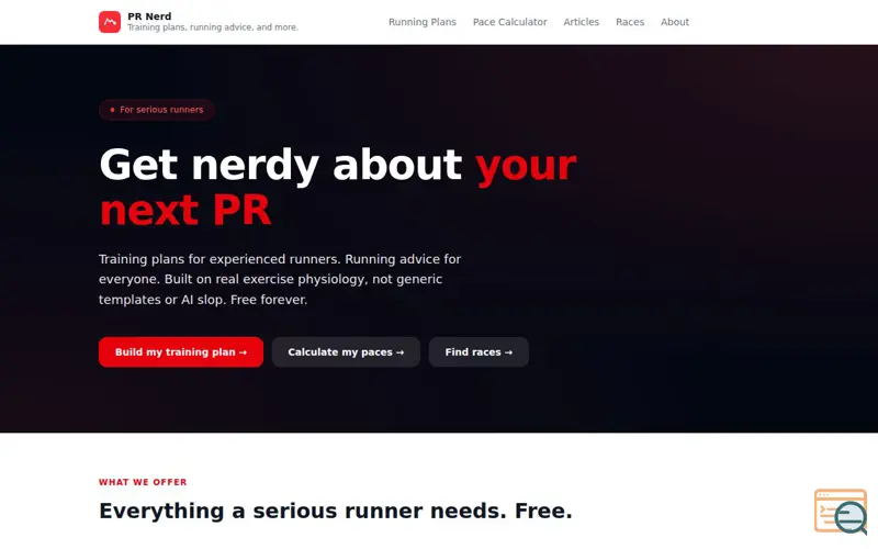 Screenshot of PR Nerd