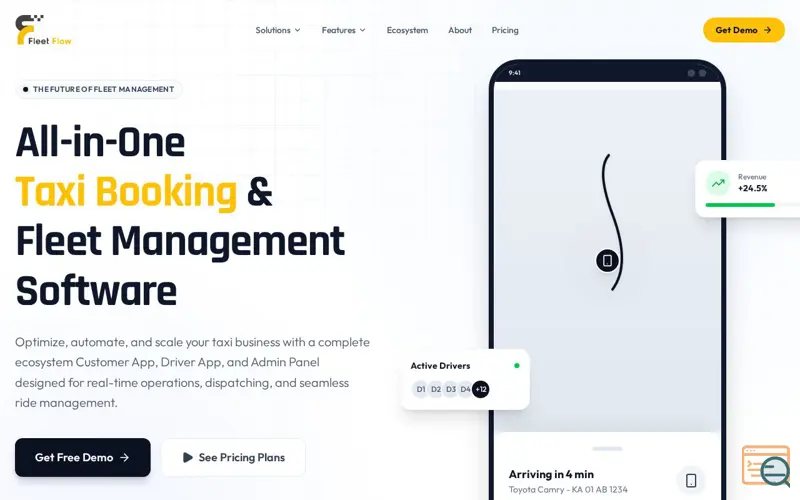 Screenshot of FleetFlow