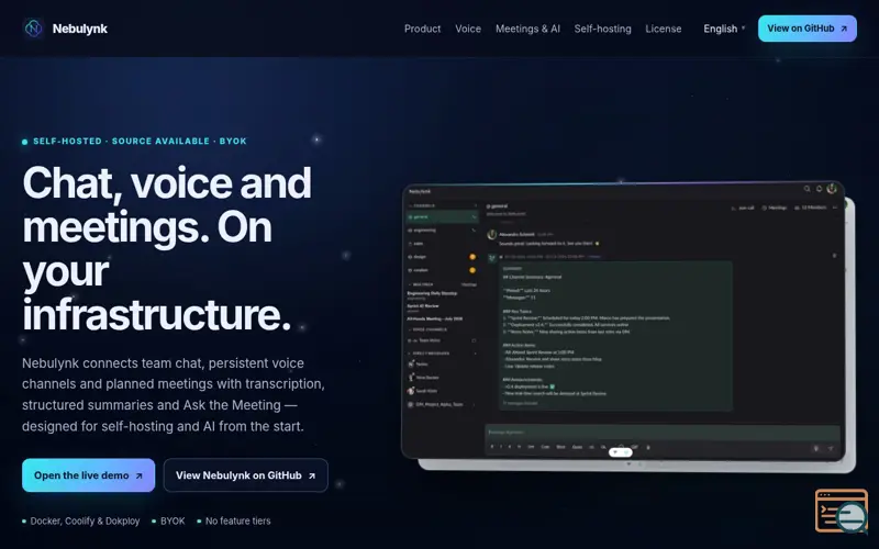 Screenshot of Nebulynk