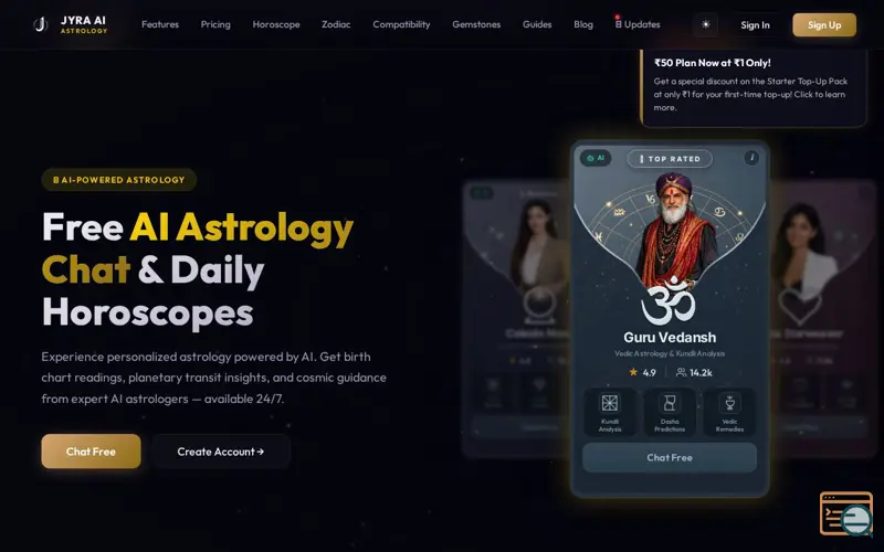 Screenshot of jyra ai 