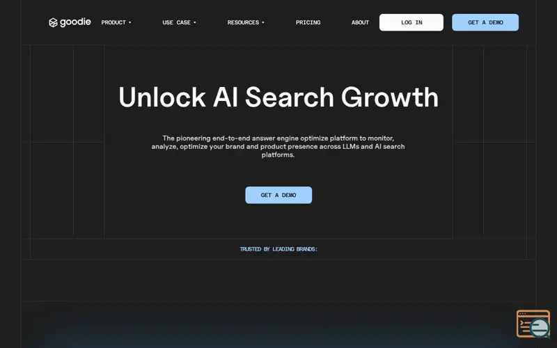 Screenshot of Goodie AI