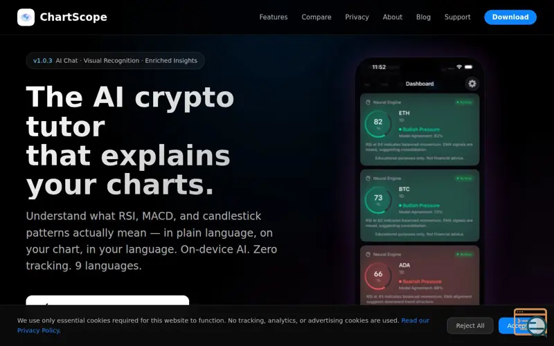 Screenshot of ChartScope