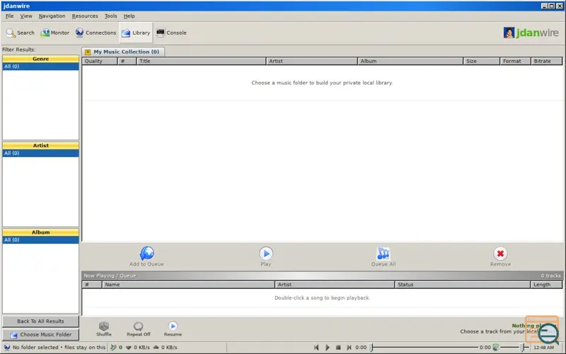 Screenshot of Jdanwire