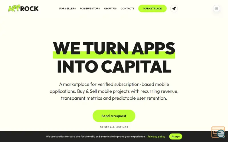 Screenshot of Approck VC