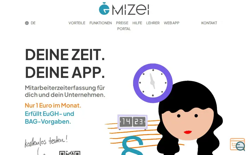Screenshot of MiZei / Emtirec