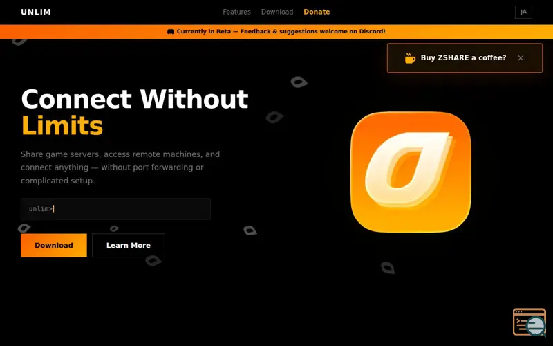 Screenshot of Unlim