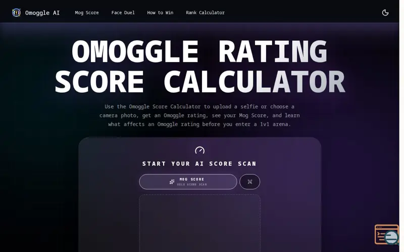 Screenshot of Omoggleai