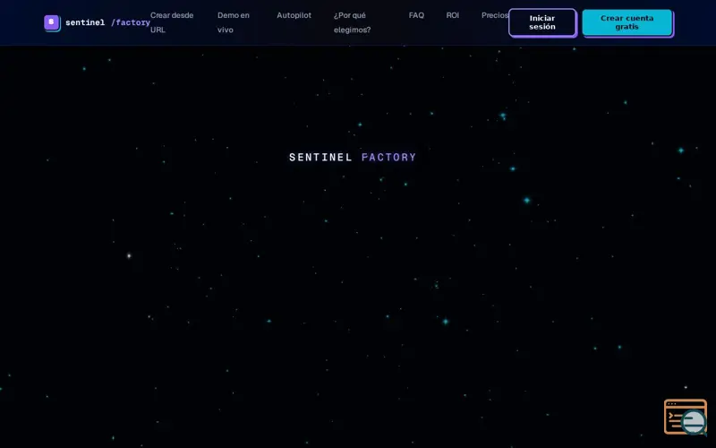 Screenshot of Sentinel Factory
