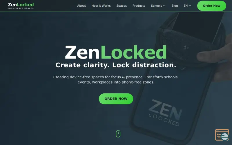 Screenshot of ZenLocked