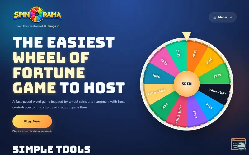 Screenshot of Spinorama