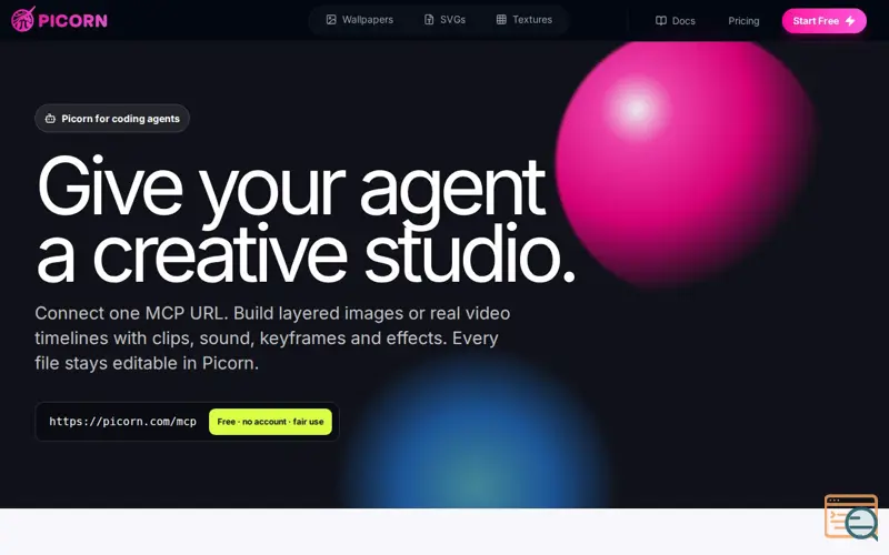 Screenshot of Picorn MCP