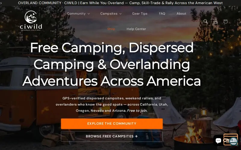 Screenshot of ciwild