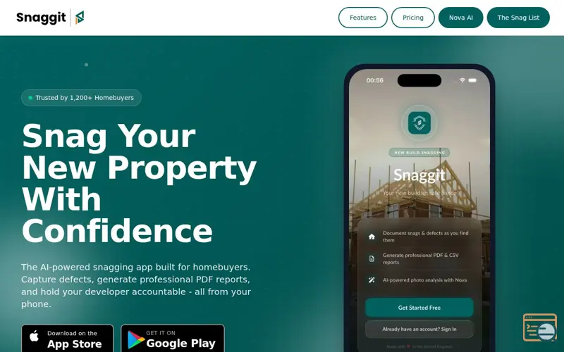 Screenshot of Snaggit