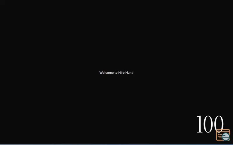 Screenshot of Hirehunt