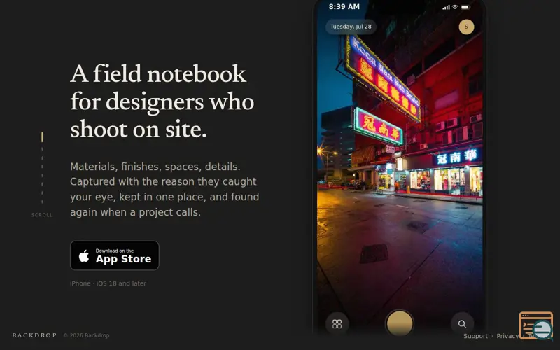 Screenshot of Backdrop: Visual Memory
