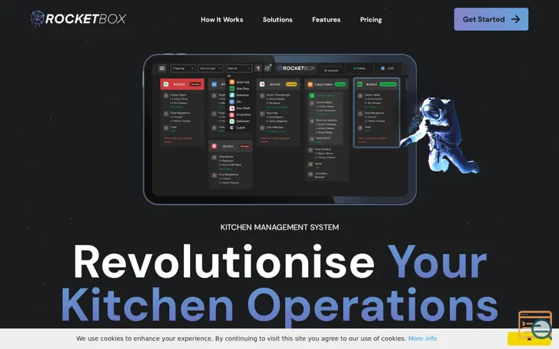 Screenshot of RocketBox