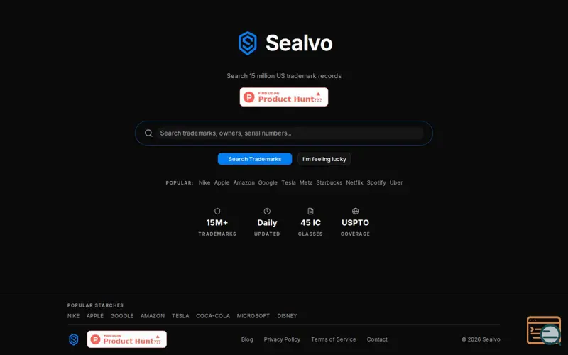 Screenshot of Sealvo