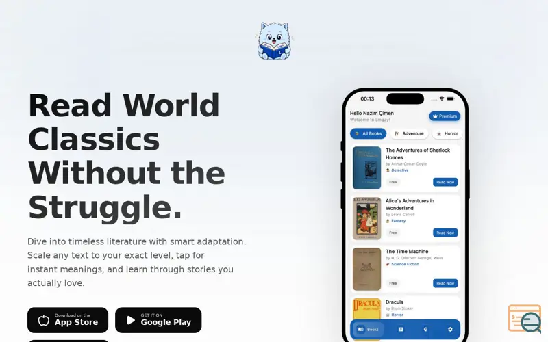 Screenshot of Lingzy