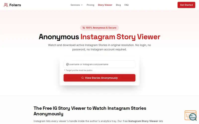 Screenshot of Folwrs