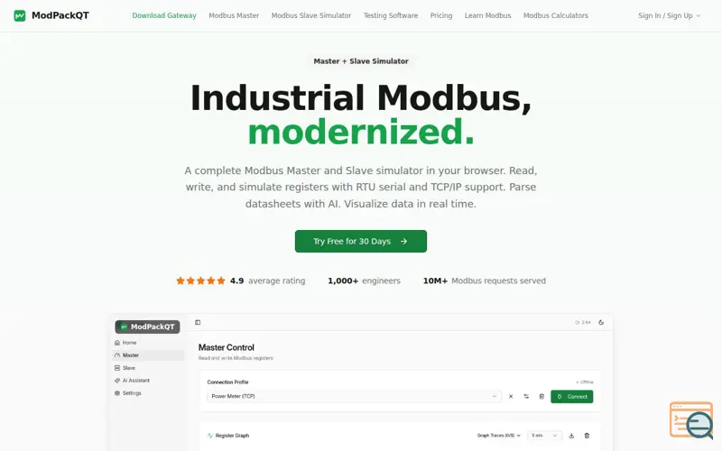 Screenshot of ModPackQT, a launch using MailerSend