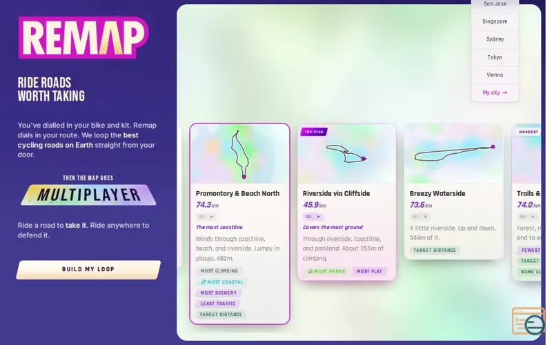 Screenshot of Remap