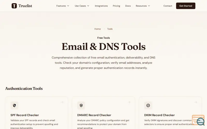 Screenshot of Email Deliverability Toolkit