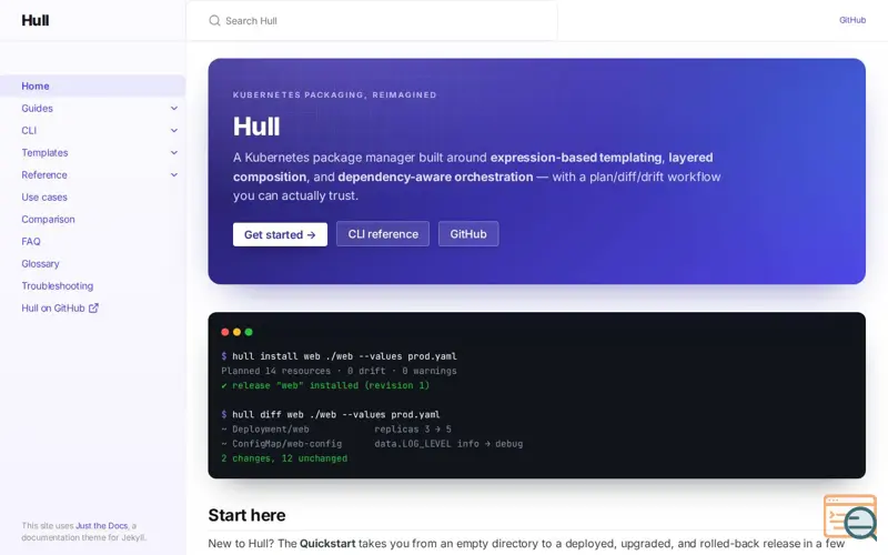 Screenshot of Hull