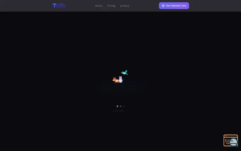 Screenshot of Talib