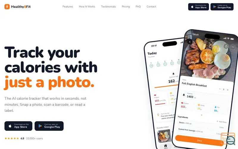 Screenshot of Healthy&Fit
