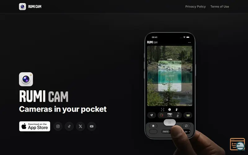 Screenshot of Rumi Cam