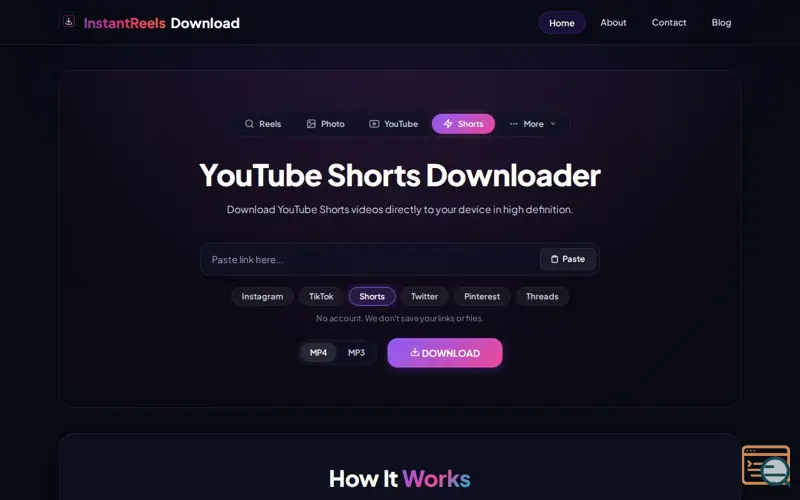 Screenshot of Instagram Reels Download