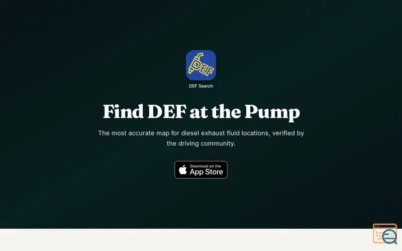 Screenshot of DEF Search