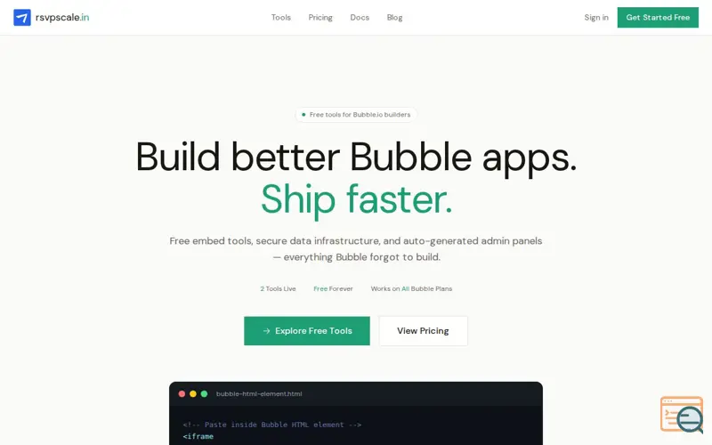 Screenshot of rsvpscale.in