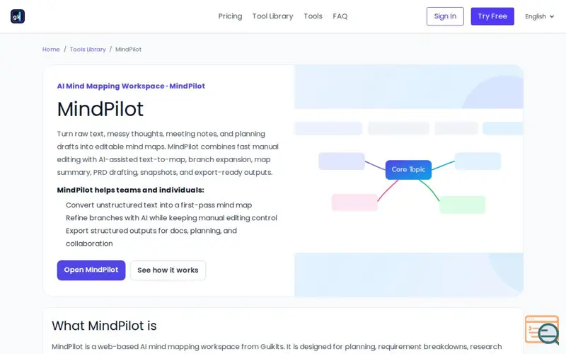 Screenshot of Guikits