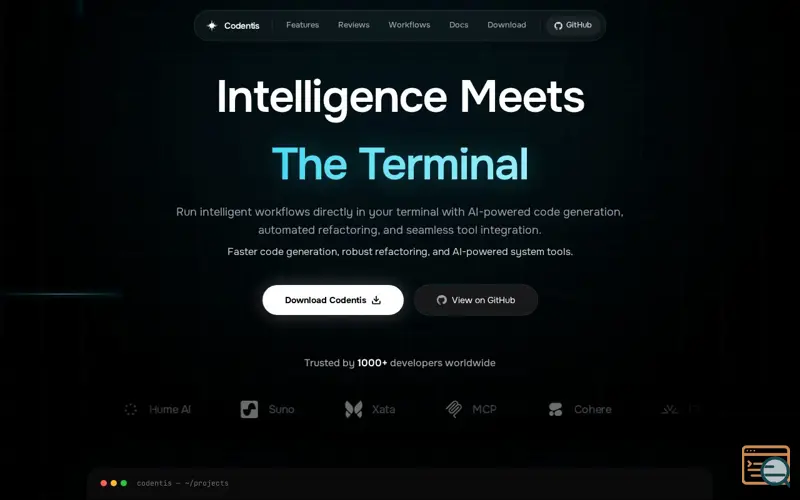 Screenshot of Codentis