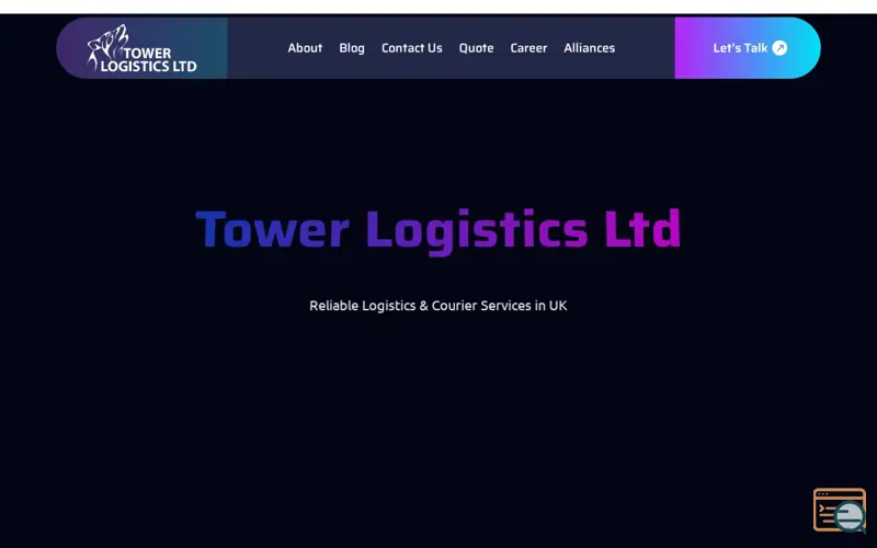Screenshot of Tower Logistics Ltd