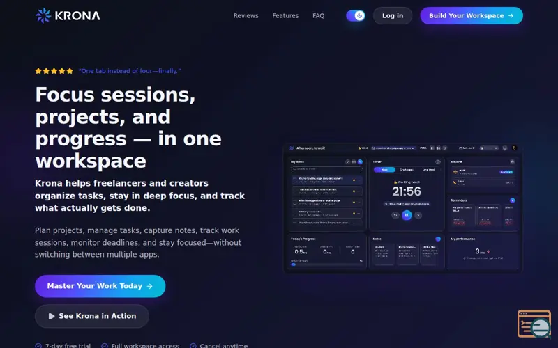 Screenshot of Krona