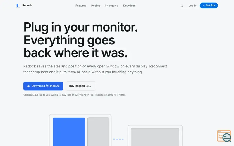 Screenshot of Redock