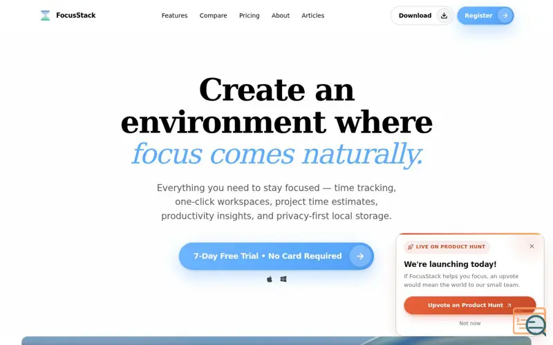 Screenshot of FocusStack