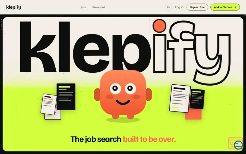 Screenshot of Klepify