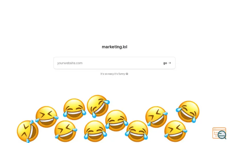 Screenshot of marketing.lol