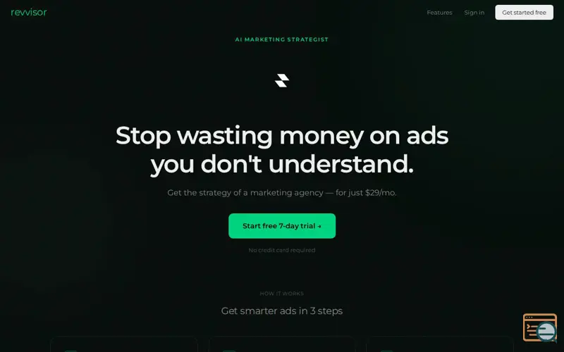 Screenshot of Revvisor