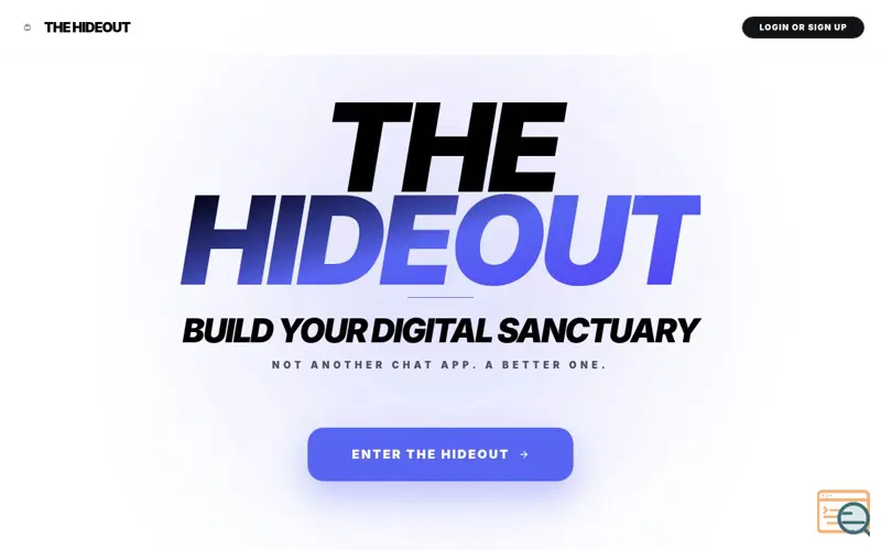 Screenshot of The Hideout