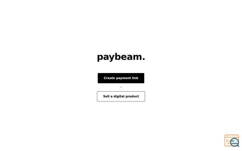 Screenshot of paybeam.