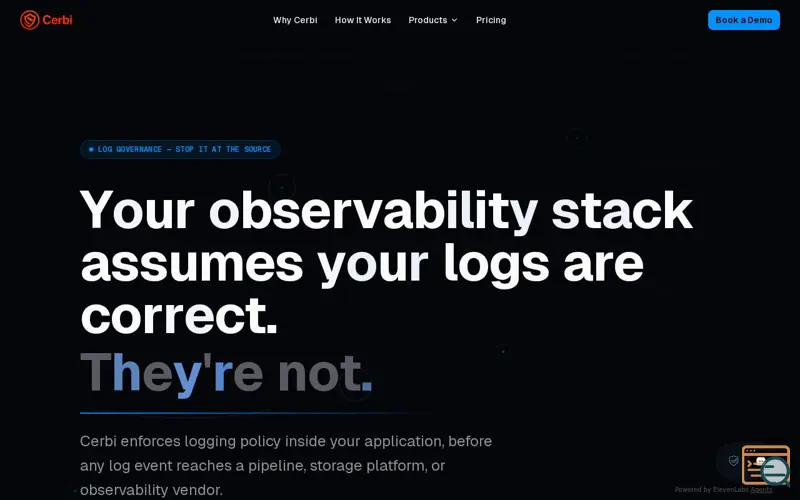 Screenshot of Cerbi