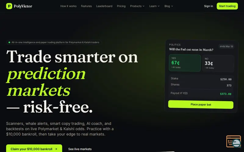 Screenshot of PolyVictor