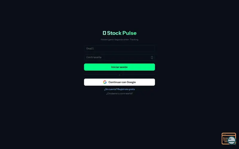 Screenshot of Stock Pulse — Hidden Gems Analyzer