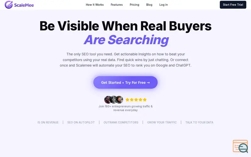 Screenshot of Scalemee 